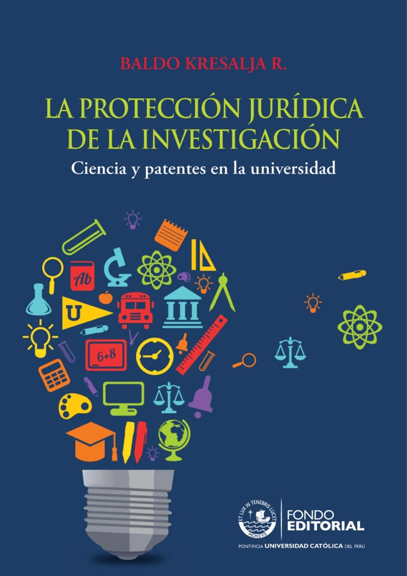 Portada: La protección jurídica de la investigación