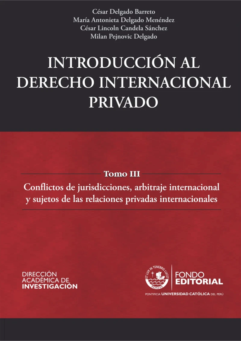 Portada: Introducción al derecho internacional privado