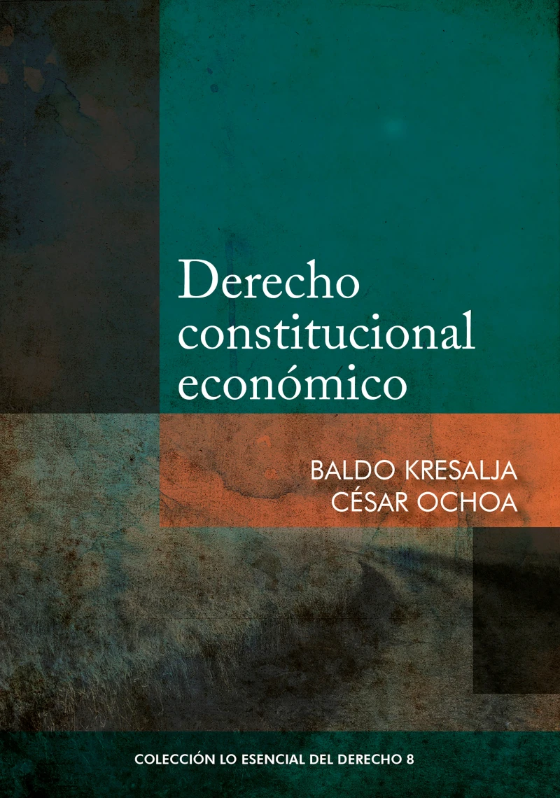 Portada: Derecho constitucional económico