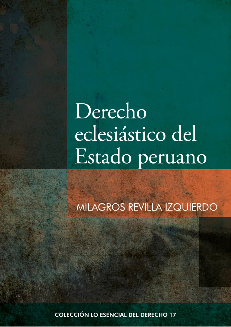 Portada: Derecho eclesiástico del estado peruano