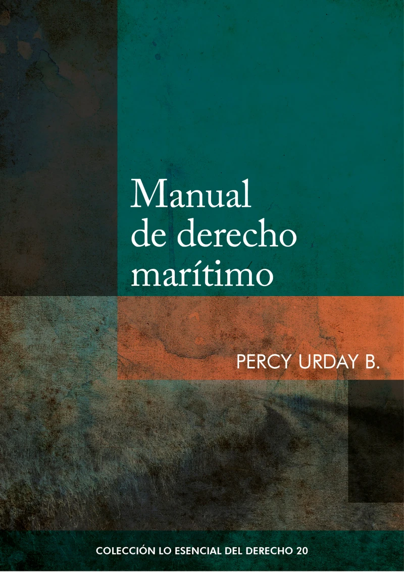 Portada: Manual de derecho marítimo