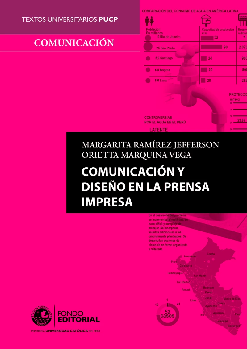 Portada: Comunicación y diseño en la prensa impresa