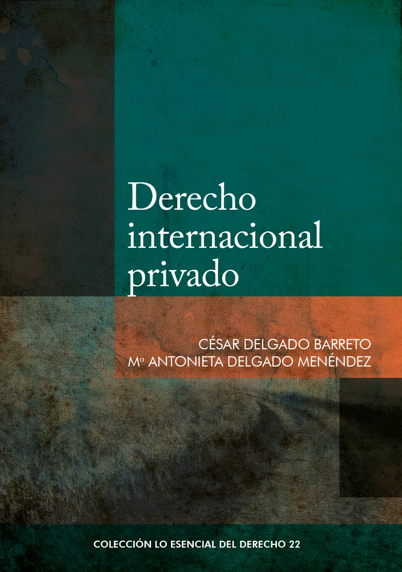 Portada: Derecho internacional privado