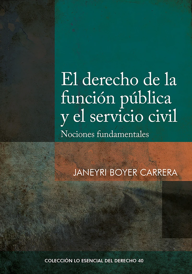 Portada: El derecho de la función pública y el servicio civil