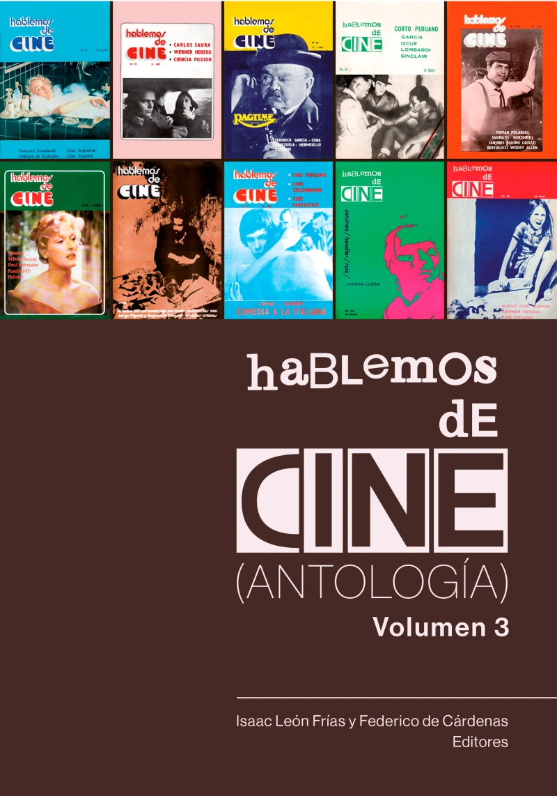 Portada: Hablemos de Cine. Antología. Volumen 3