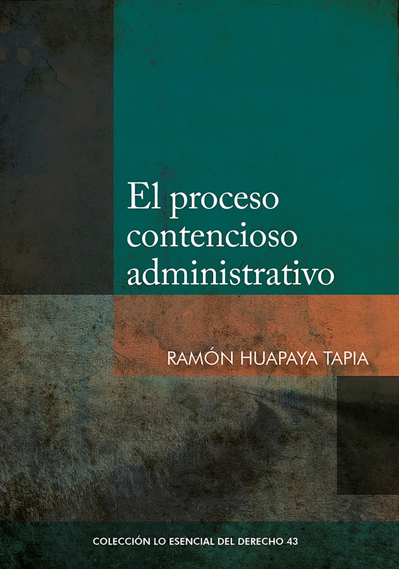 Portada: El proceso contencioso-administrativo