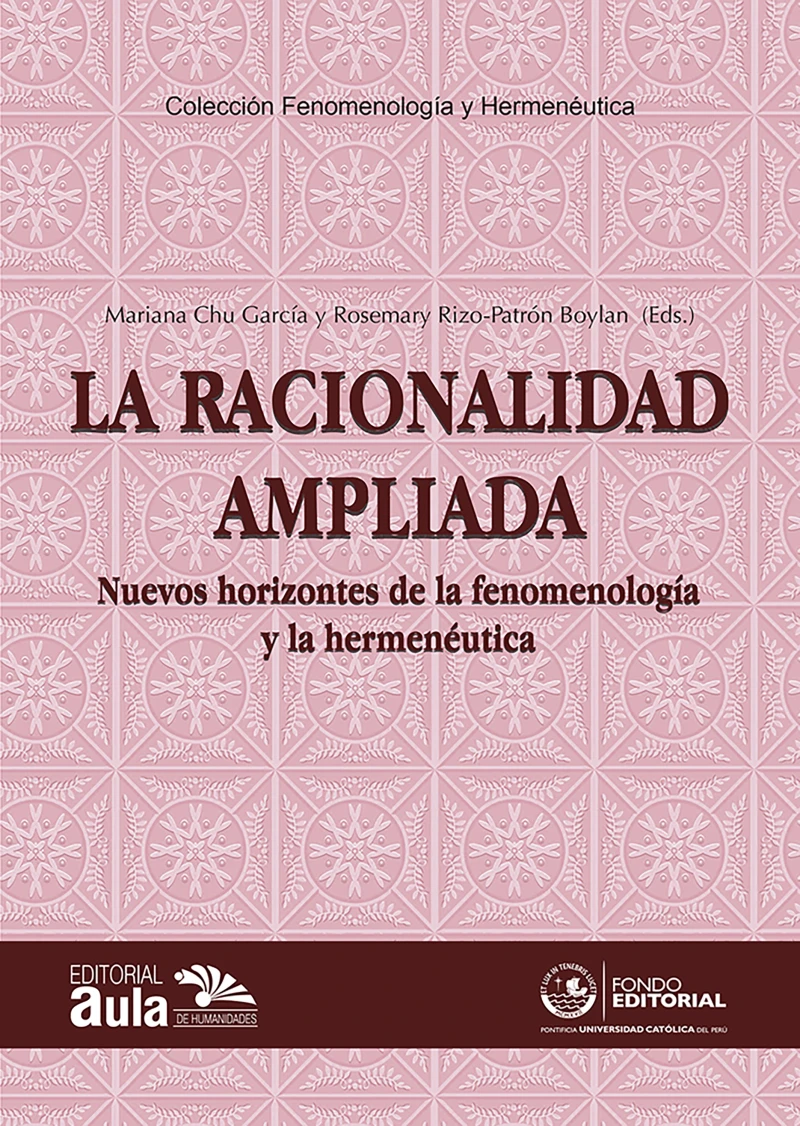 Portada: La racionalidad ampliada: nuevos horizontes de la fenomenología y la hermenéutica