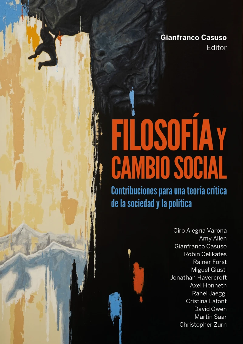 Portada: Filosofía y cambio social. Contribuciones para una teoría crítica de la sociedad y la política