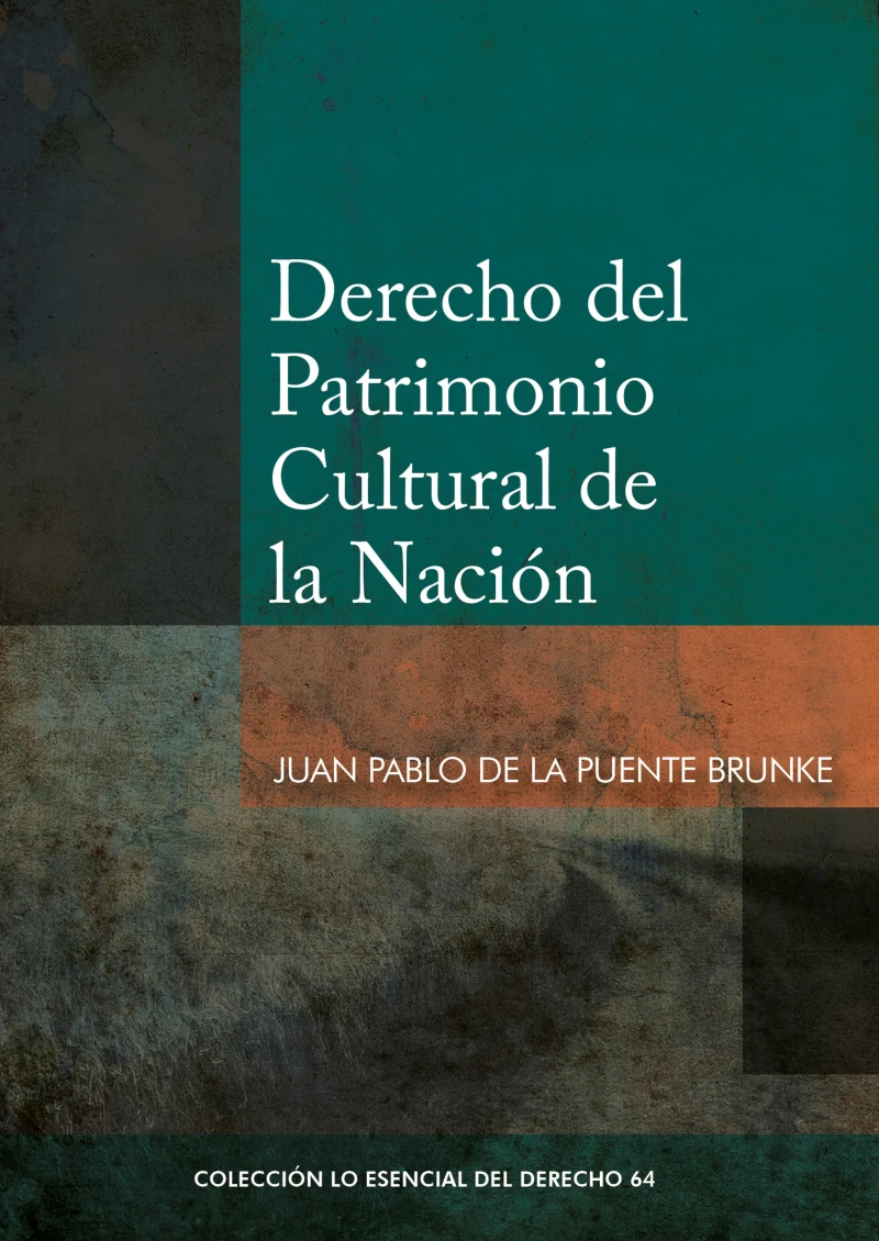 Portada: Derecho del patrimonio cultural de la nación