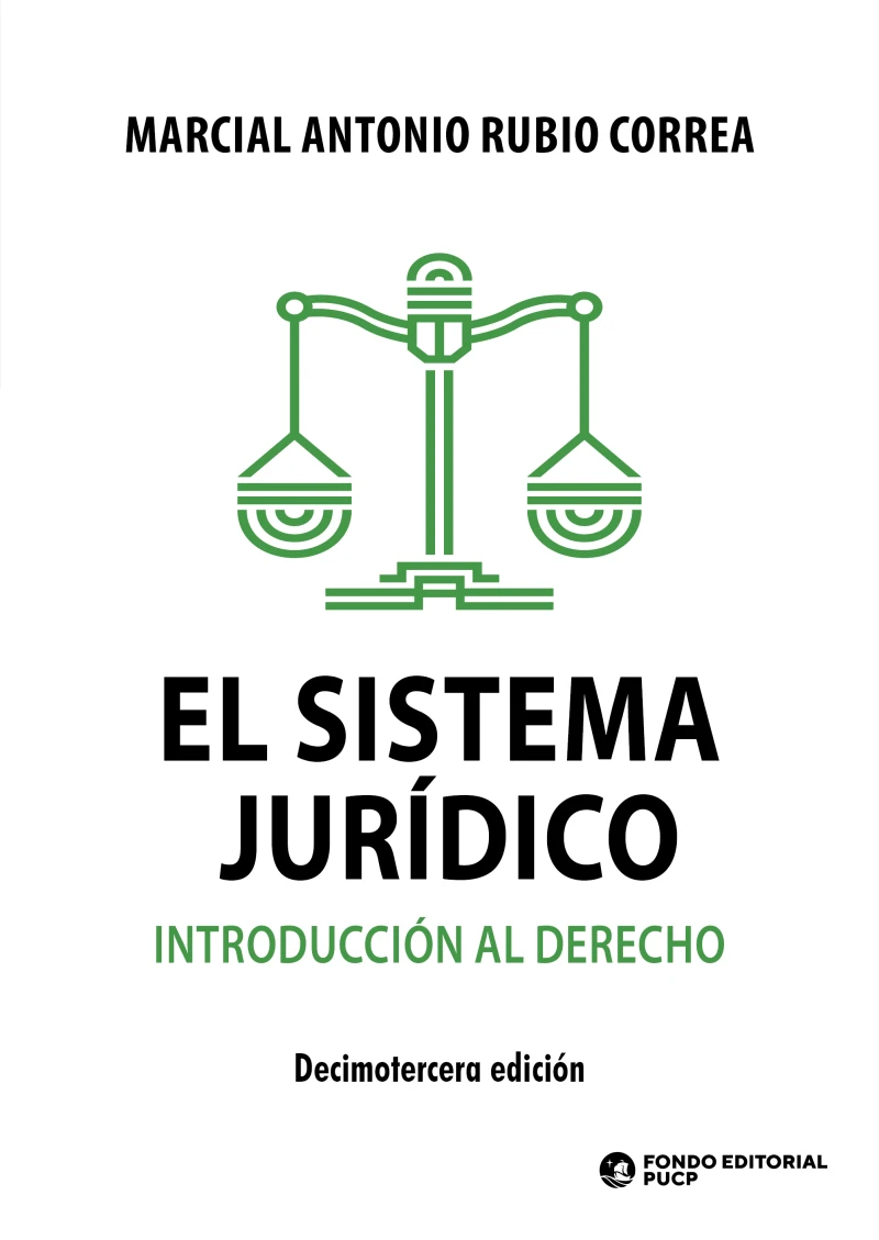 Portada: El sistema jurídico.