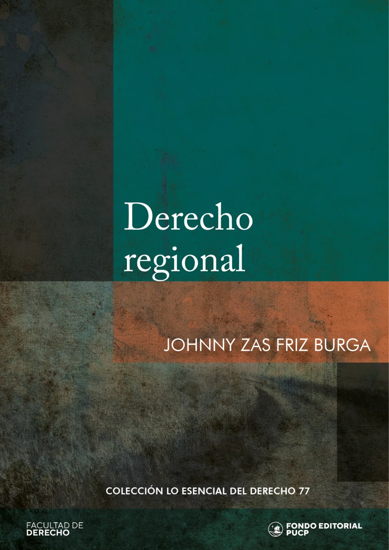 Portada: Derecho regional