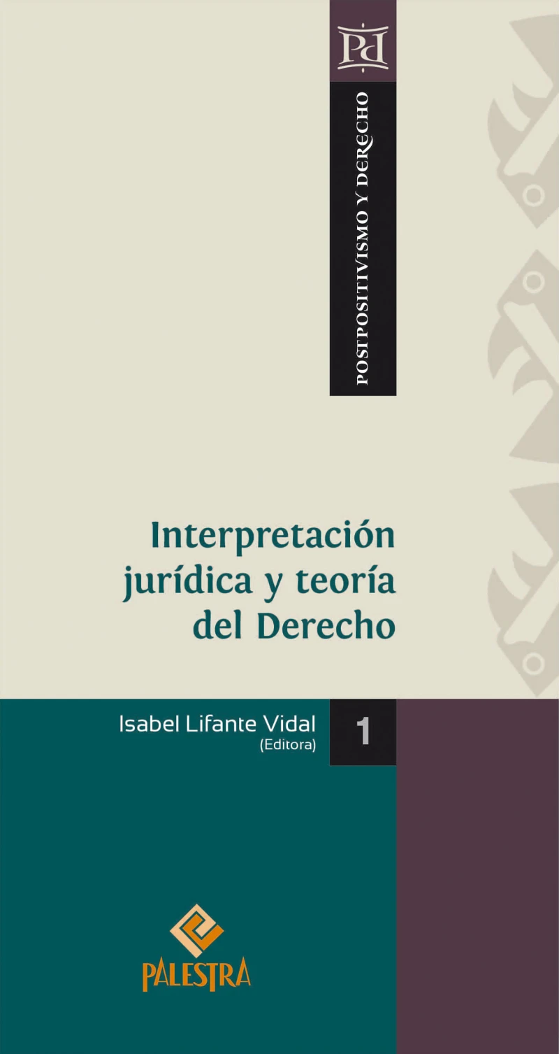 Portada: Interpretación jurídica y teoría del Derecho