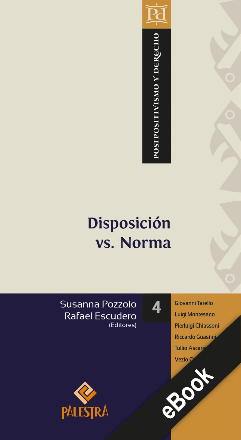 Portada: Disposición vs. Norma