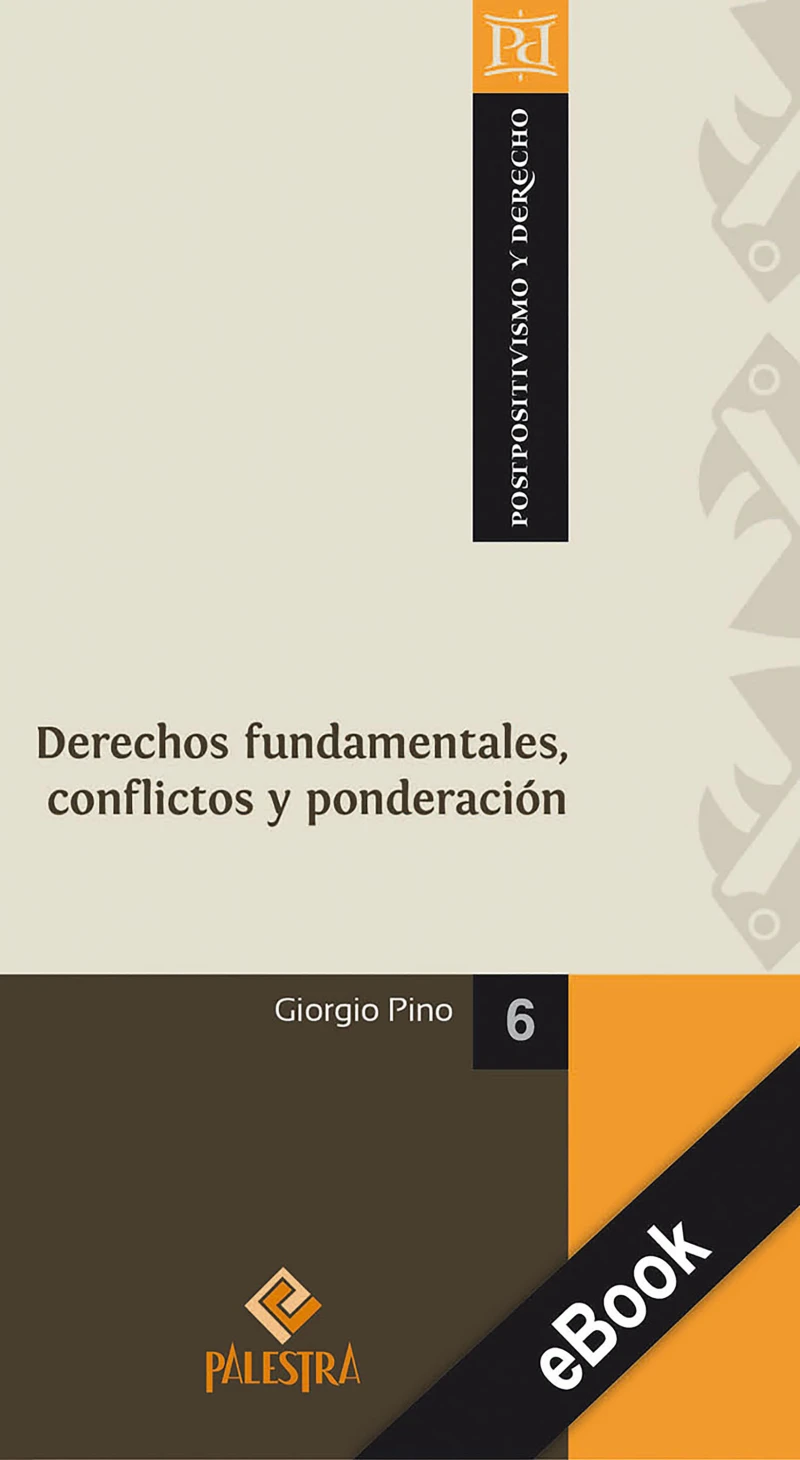 Portada: Derechos fundamentales, conflictos y ponderación
