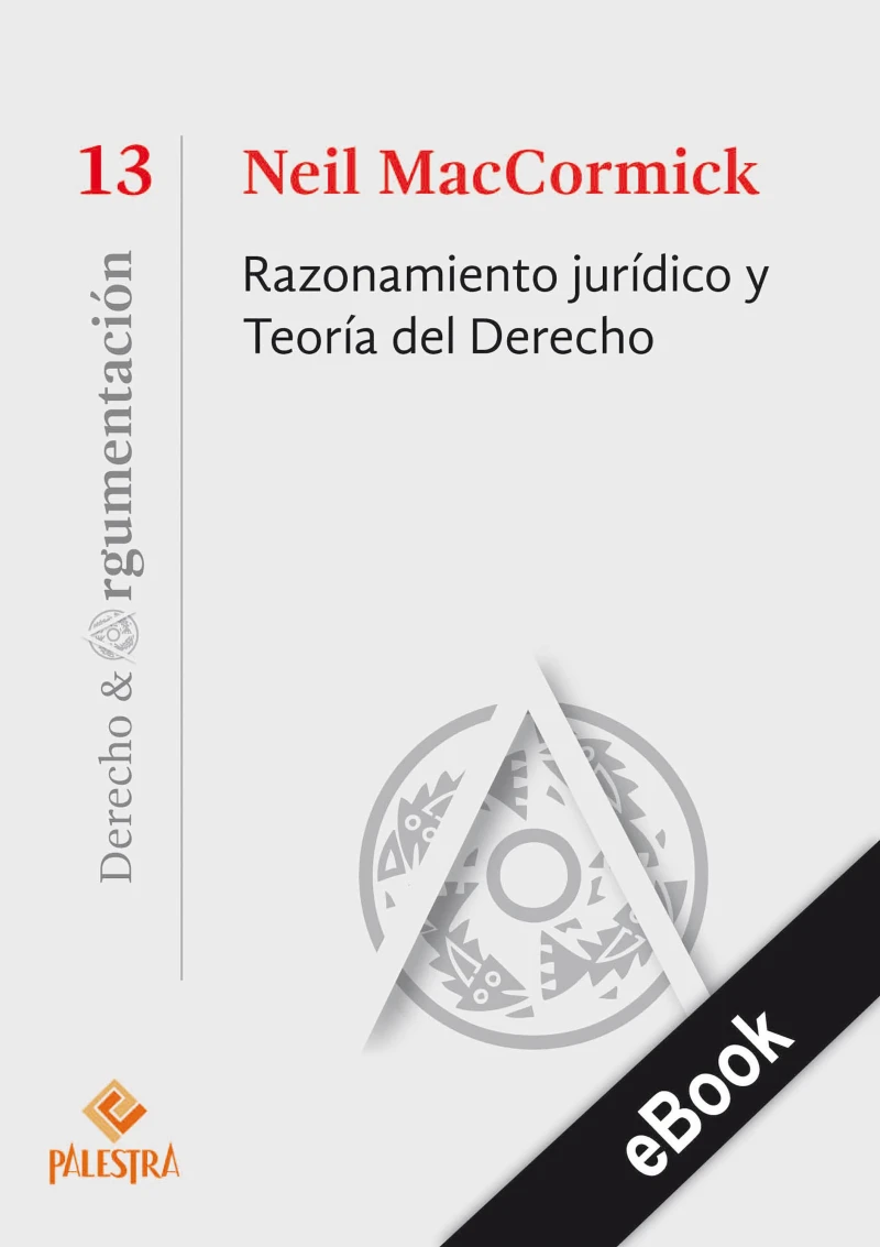 Portada: Razonamiento jurídico y Teoría del Derecho