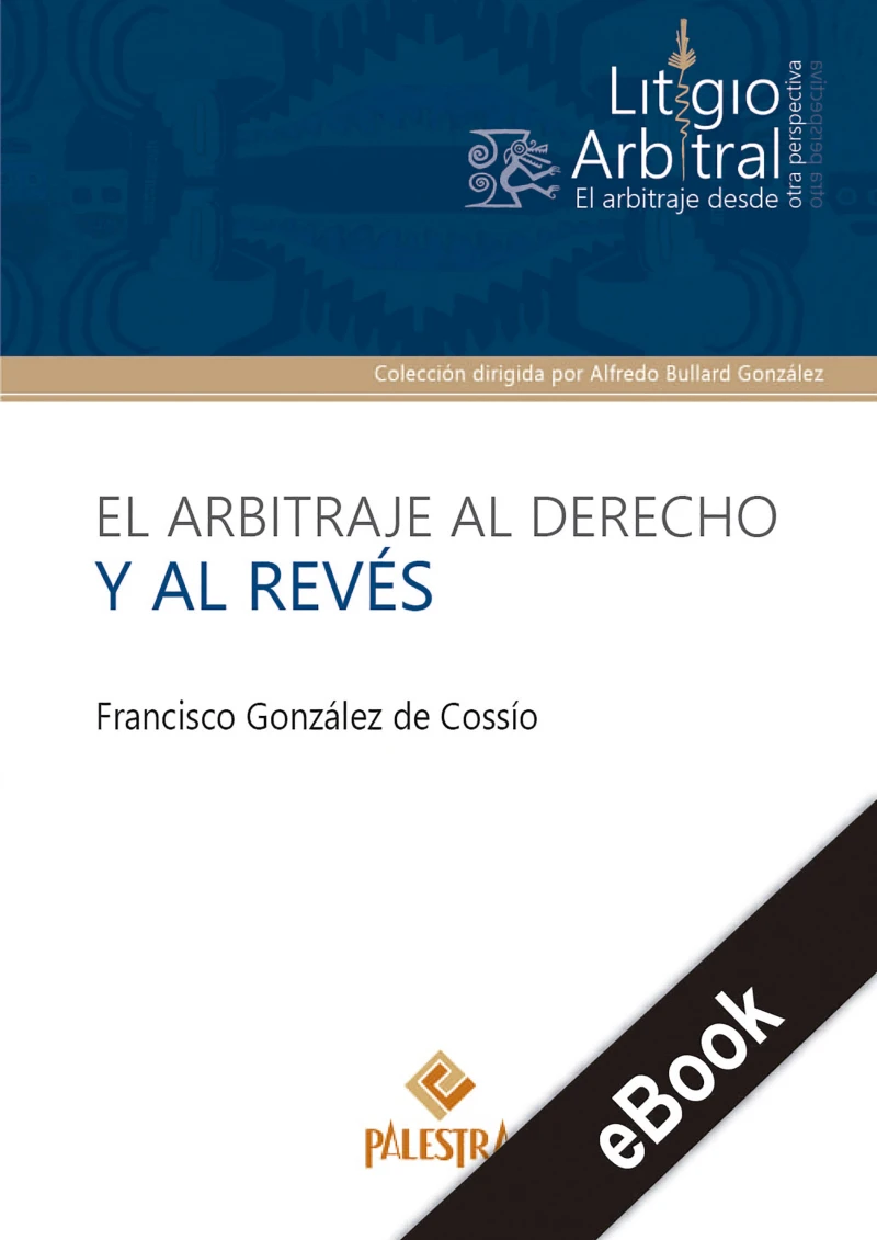 Portada: El arbitraje al derecho y al revés