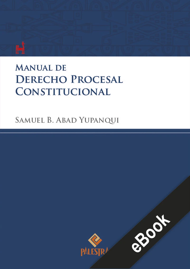 Portada: Manual de derecho procesal constitucional