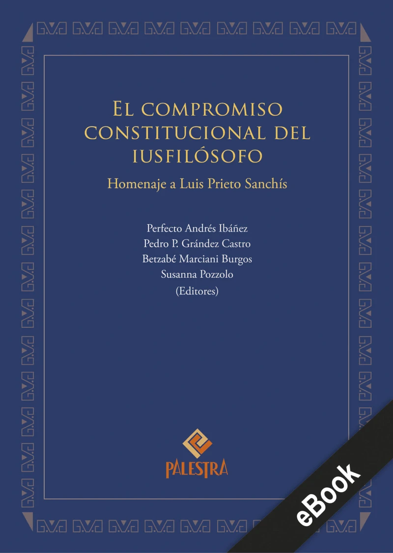 Portada: El compromiso constitucional del iusfilósofo