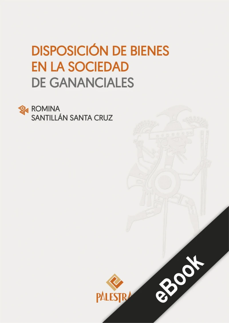 Portada: Disposición de bienes en la sociedad de gananciales