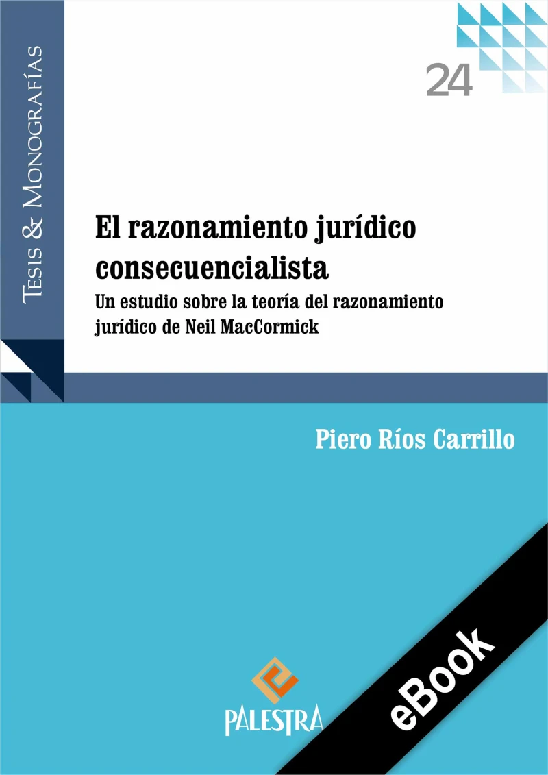 Portada: El razonamiento jurídico consecuencialista