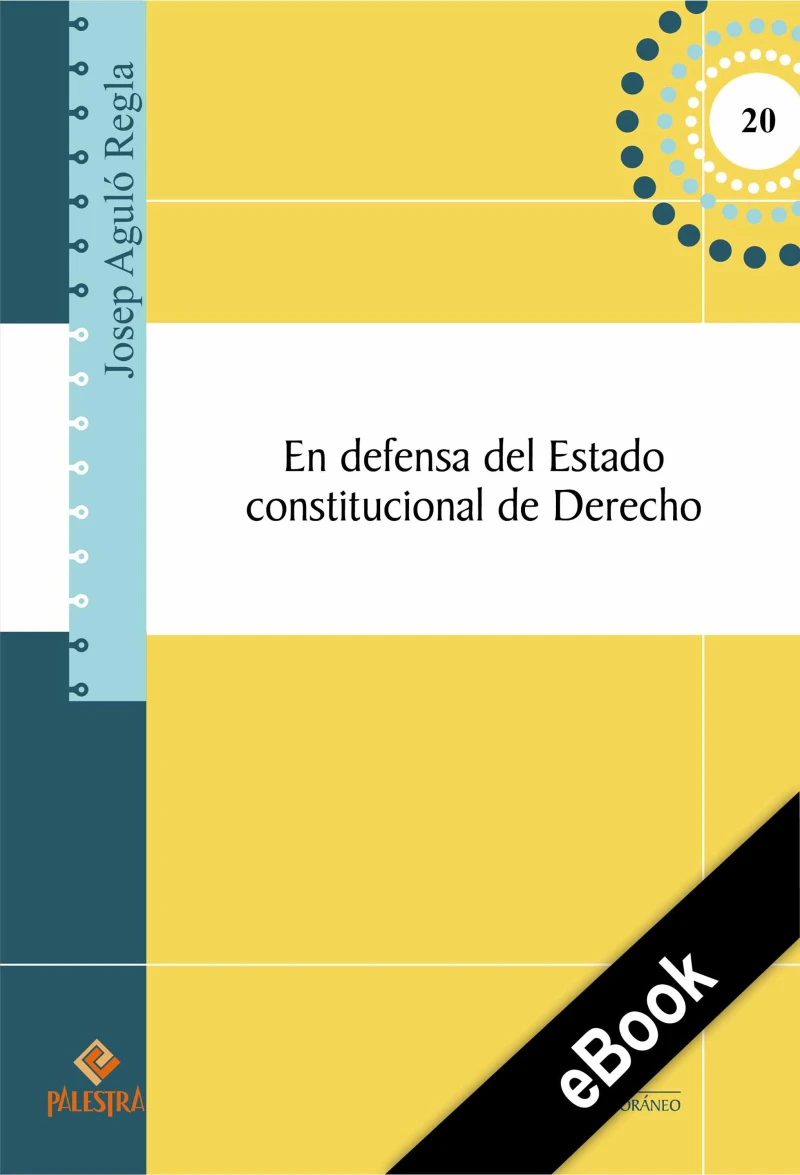 Portada: En defensa del Estado constitucional de Derecho