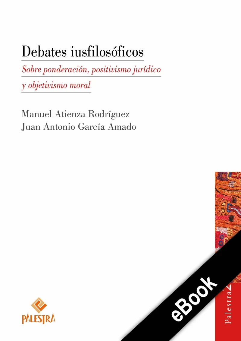 Portada: Debates iusfilosóficos