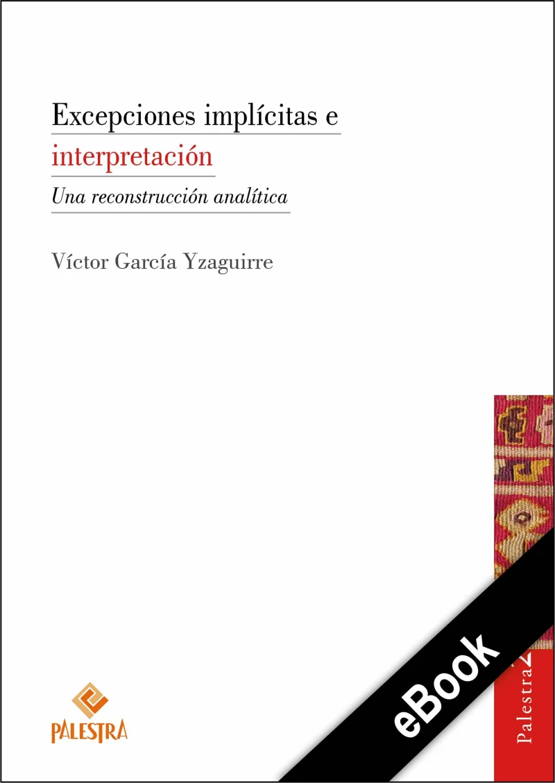 Portada: Excepciones implícitas e interpretación