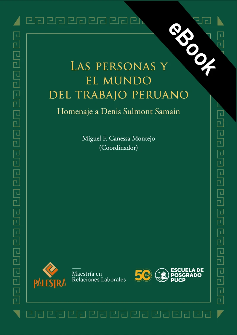 Portada: Las personas y el mundo del trabajo peruano