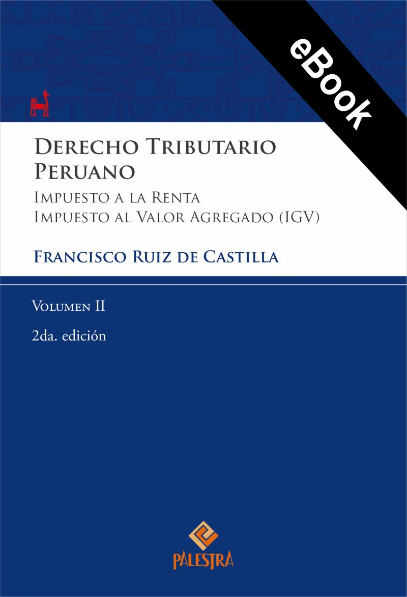 Portada: Derecho Tributario Peruano Vol. II (2da. edición)