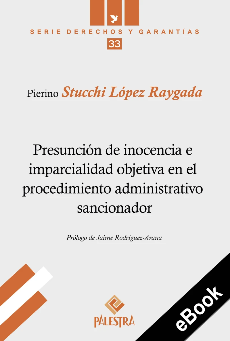 Portada: Presunción de inocencia e imparcialidad objetiva en el procedimiento administrativo sancionador