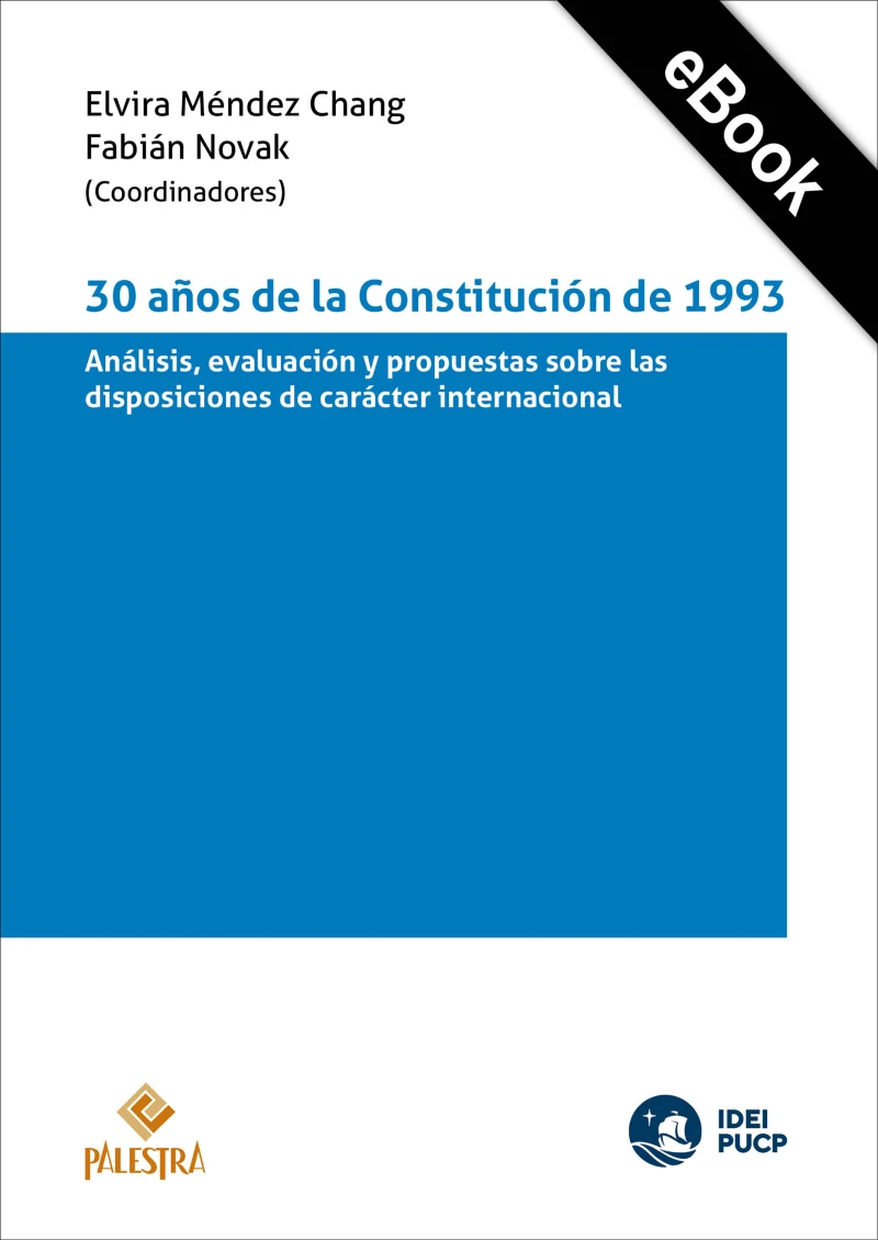 Portada: 30 años de la Constitución de 1993