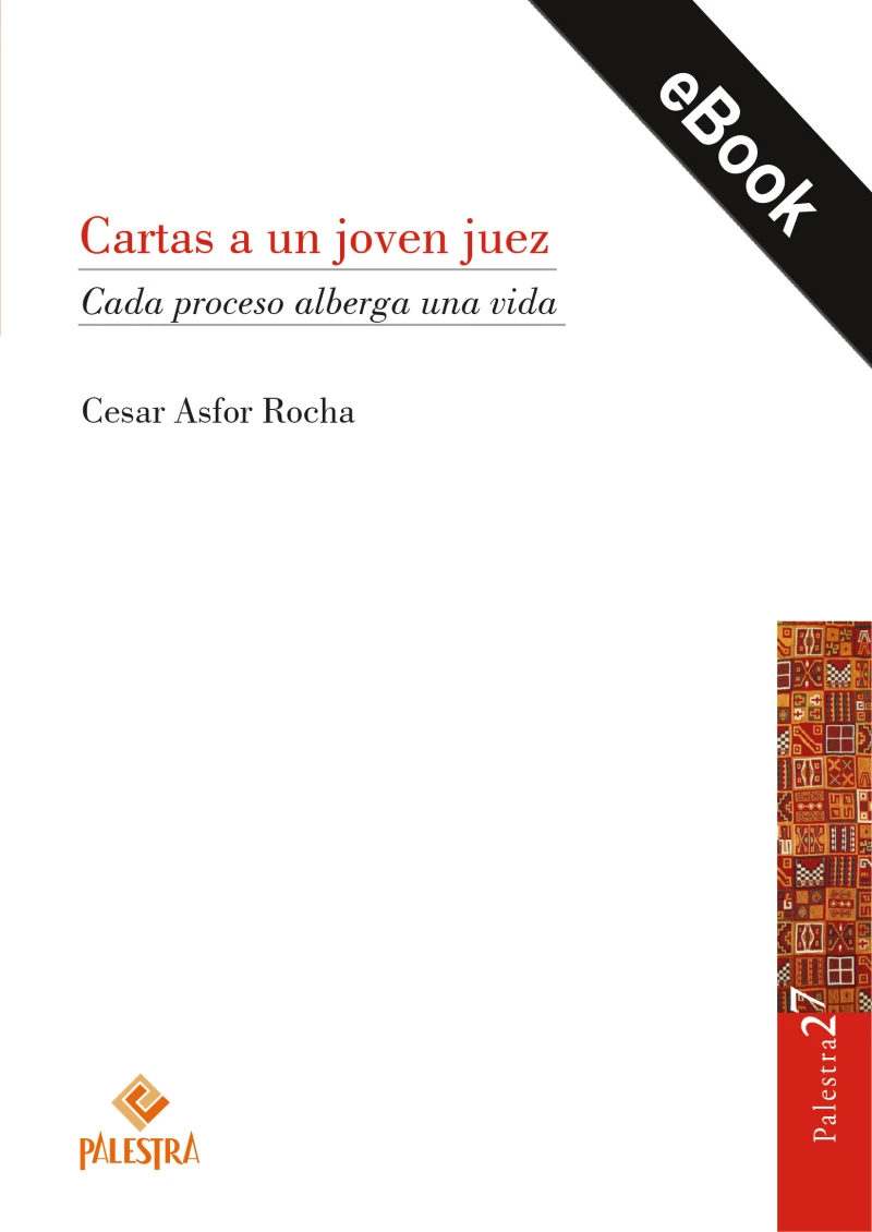 Portada: Cartas a un joven juez