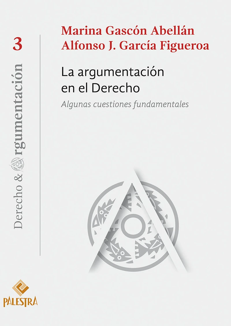 Portada: La argumentación en el Derecho