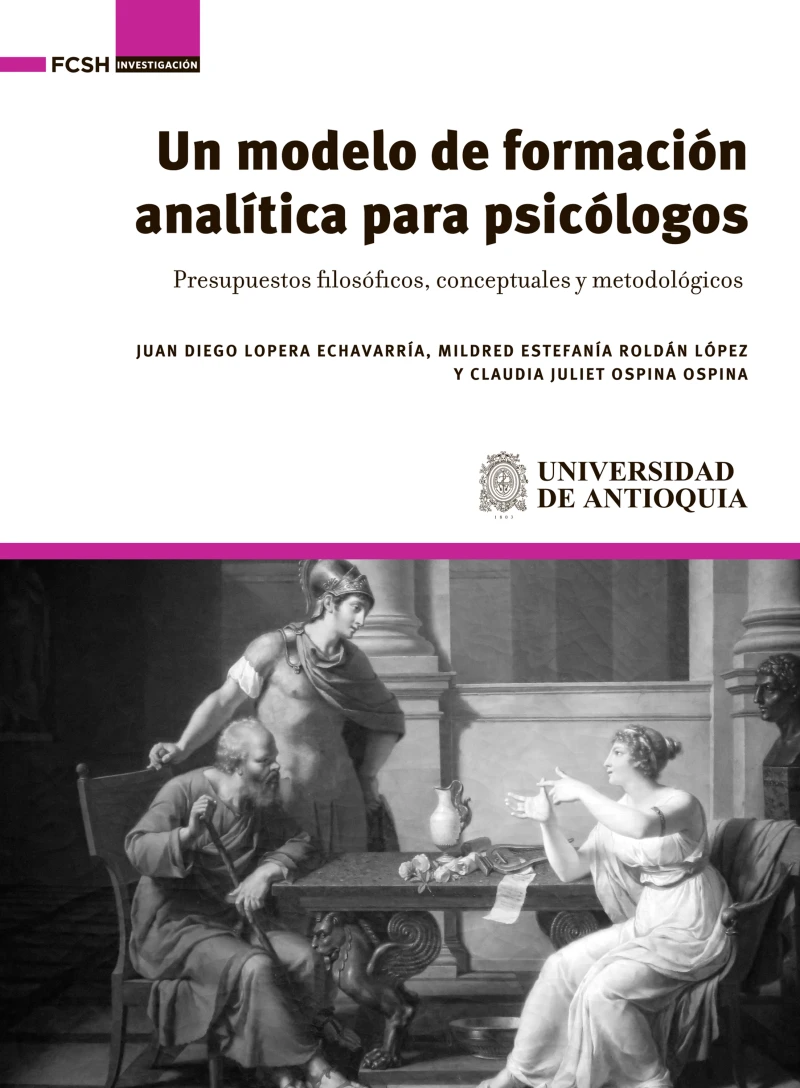 Portada: Un modelo de formación analítica para psicólogos. 