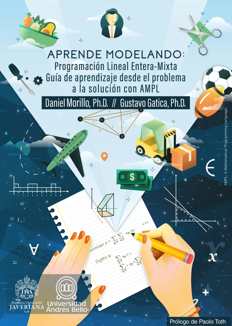 Portada: Aprende Modelando: Programación Lineal Entera-Mixta