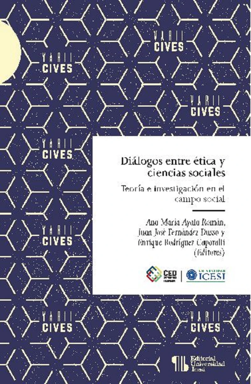 Portada: Diálogos entre ética y ciencias sociales