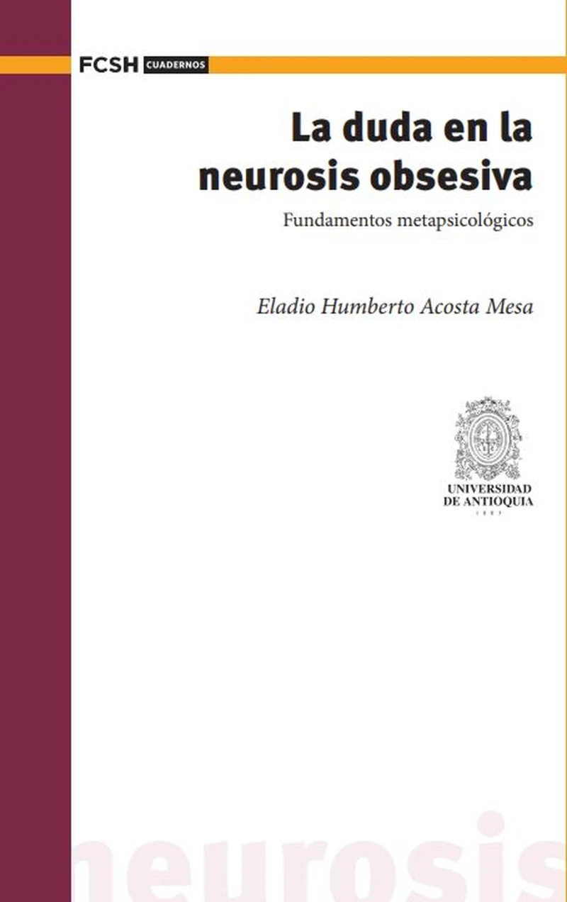Portada: La duda en la neurosis obsesiva. 