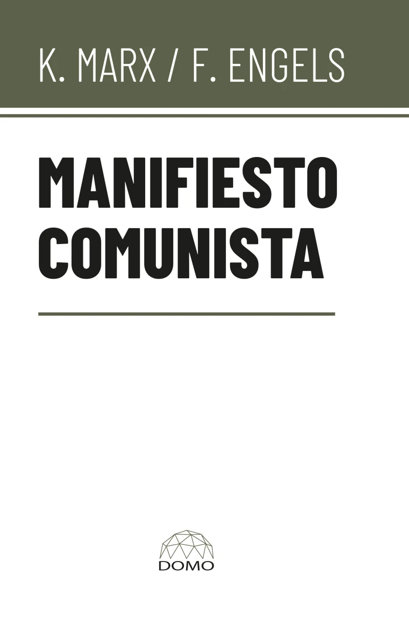 Portada: Manifiesto comunista