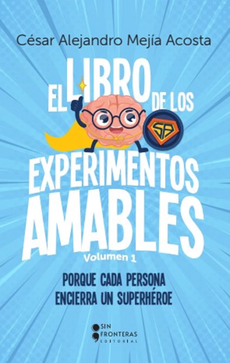 Portada: El libro de los experimentos amables