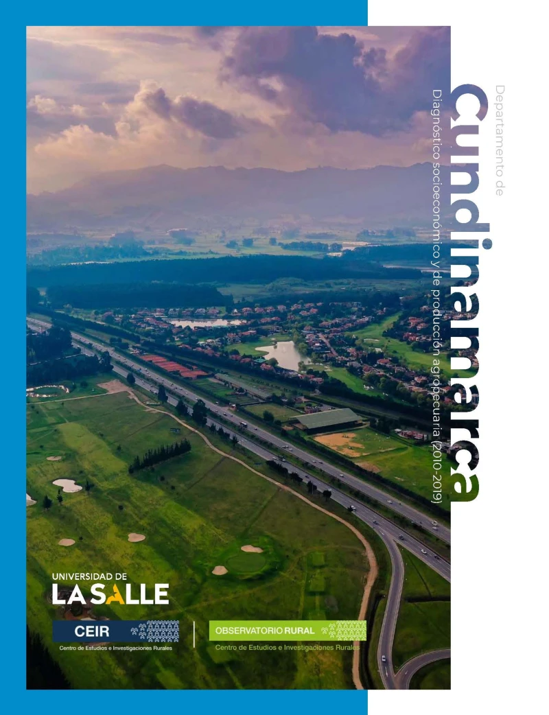 Portada: Departamento de Cundinamarca