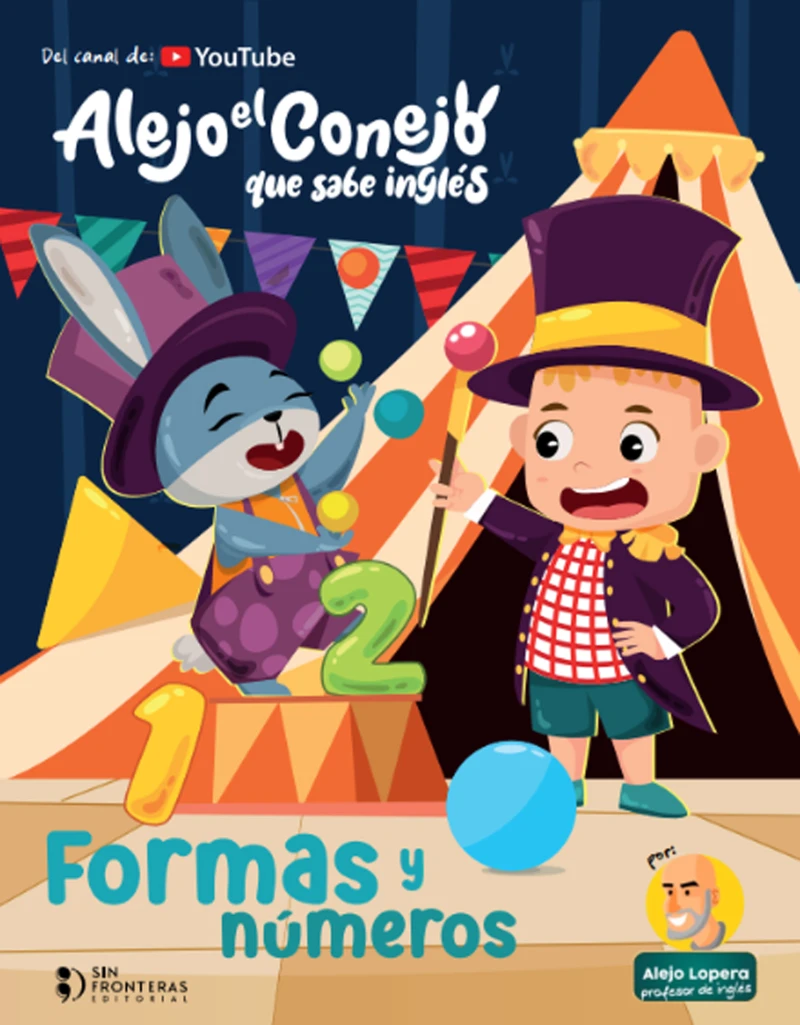 Portada: Alejo el conejo que sabe inglés
