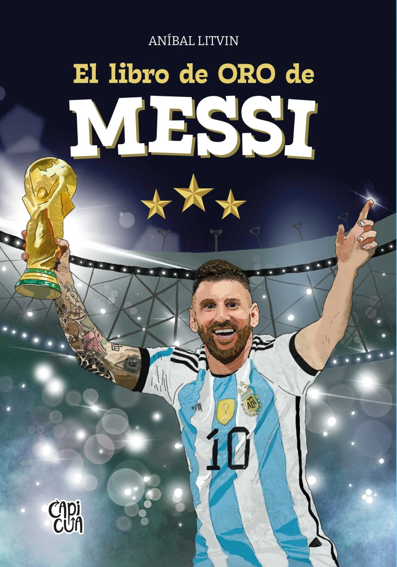 Portada: El libro de oro de Messi