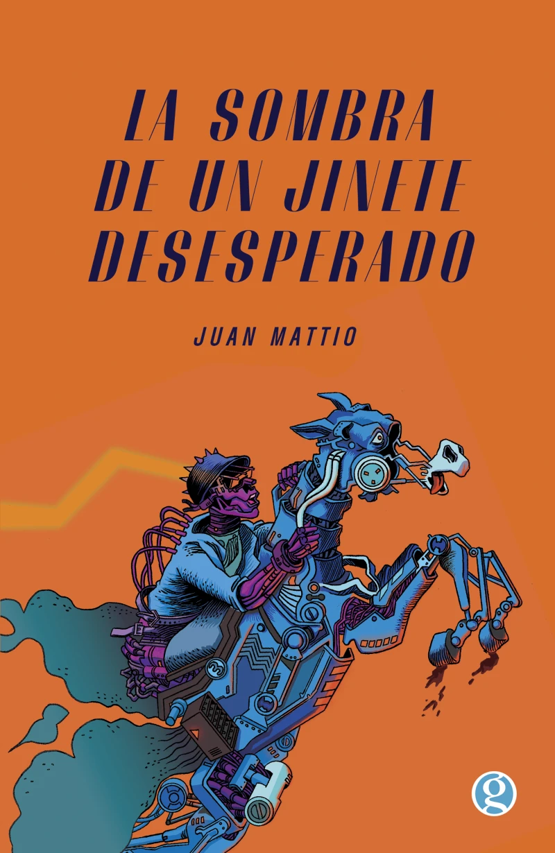 Portada: La sombra de un jinete desesperado