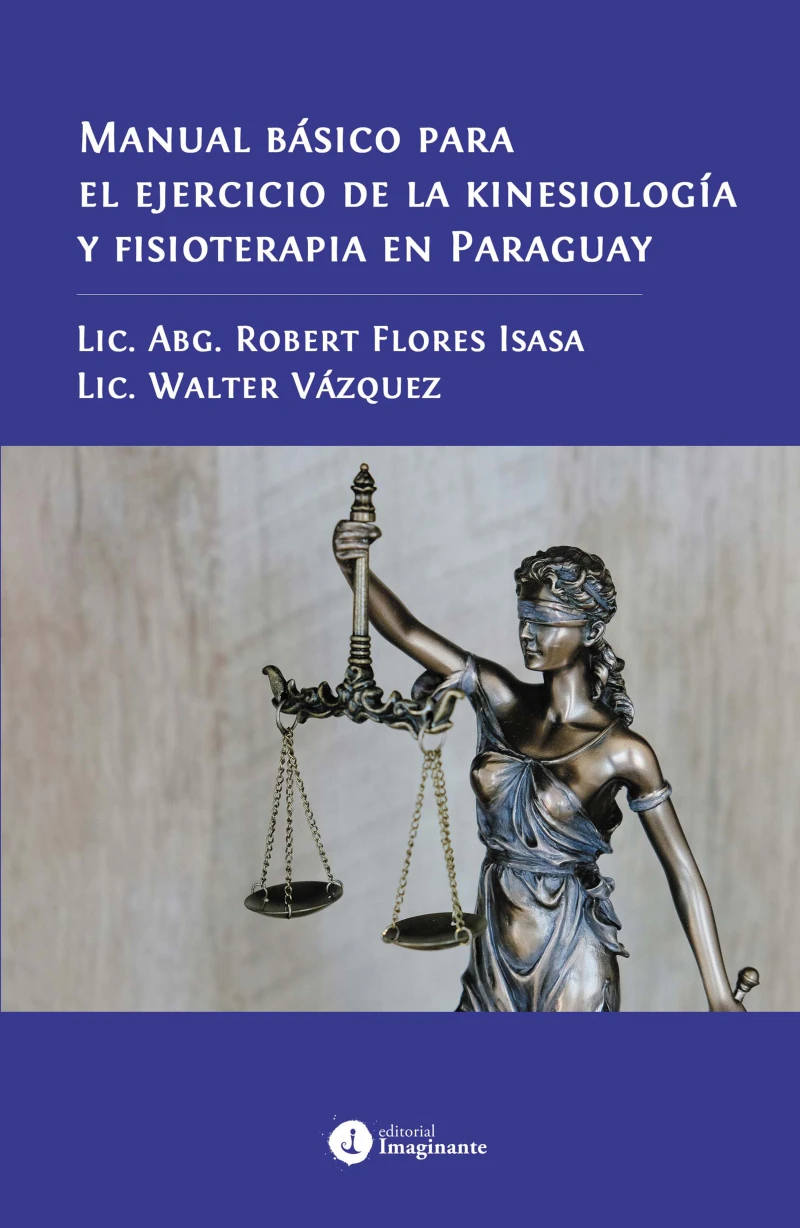 Portada: Manual básico para el ejercicio de la kinesiología y fisioterapia en Paraguay