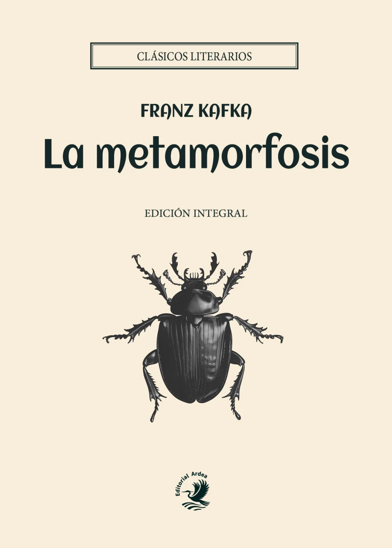 Portada: La metamorfosis