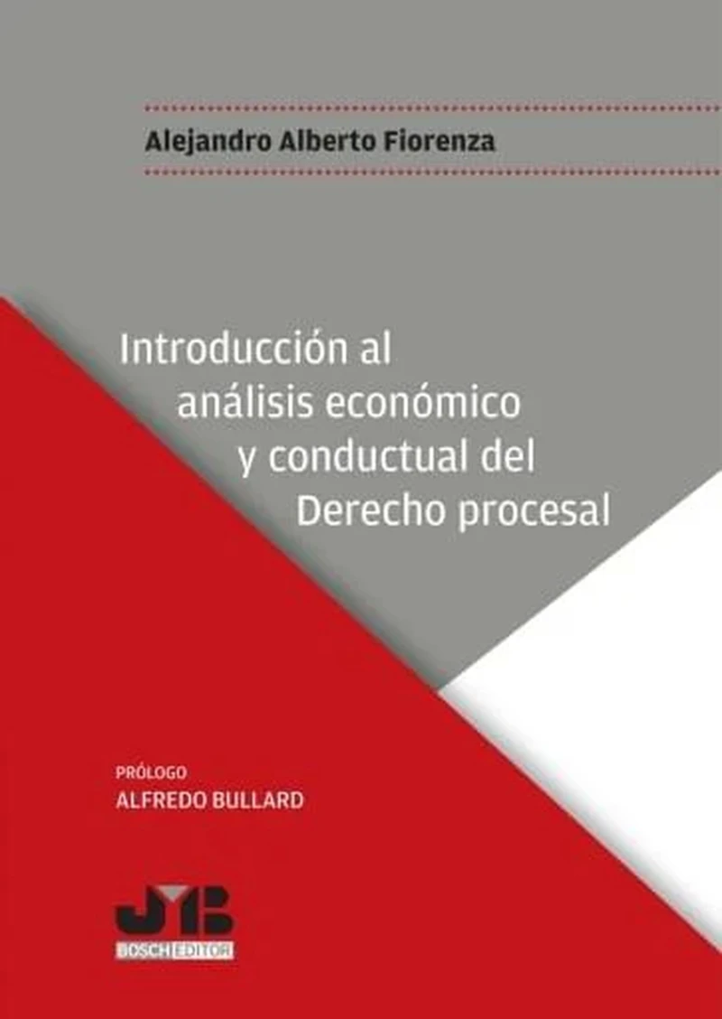 Portada: Introducción al análisis económico y conductual del Derecho procesal