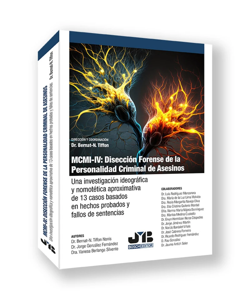 Portada: MCMI-IV: Disección forense de la personalidad criminal de asesinos