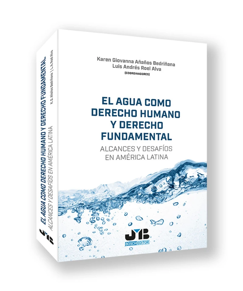 Portada: El agua como derecho humano y derecho fundamental