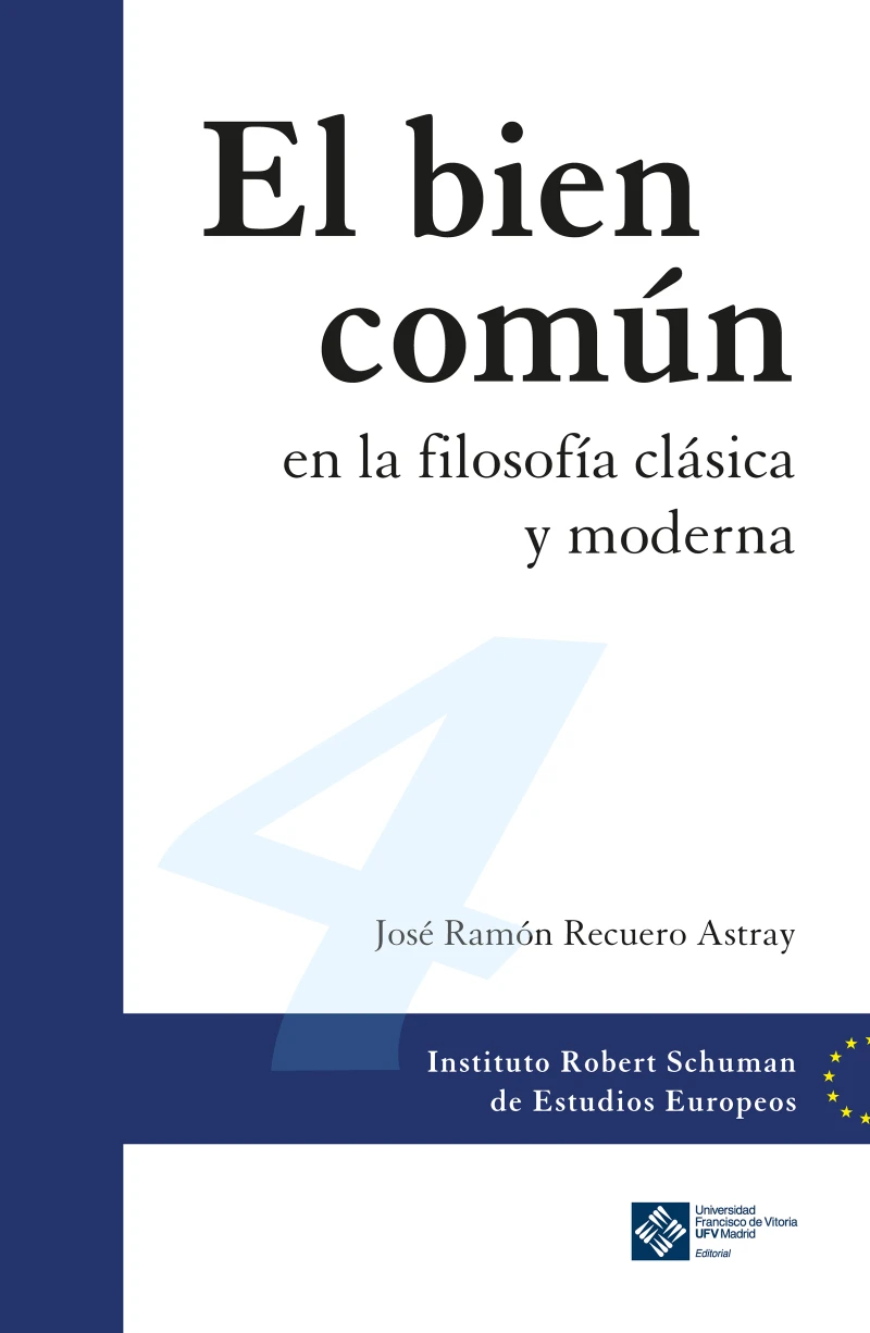 Portada: El bien común en la filosofía clásica y moderna