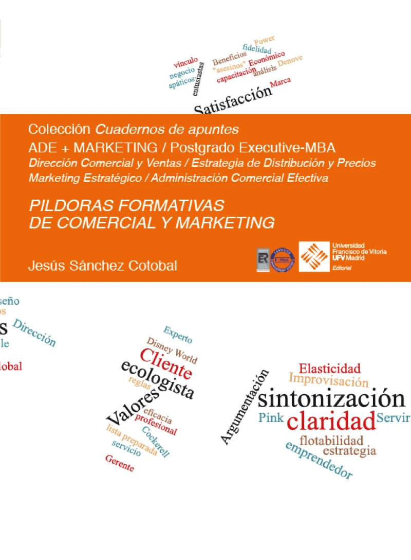 Portada: Píldoras formativas de comercial y marketing